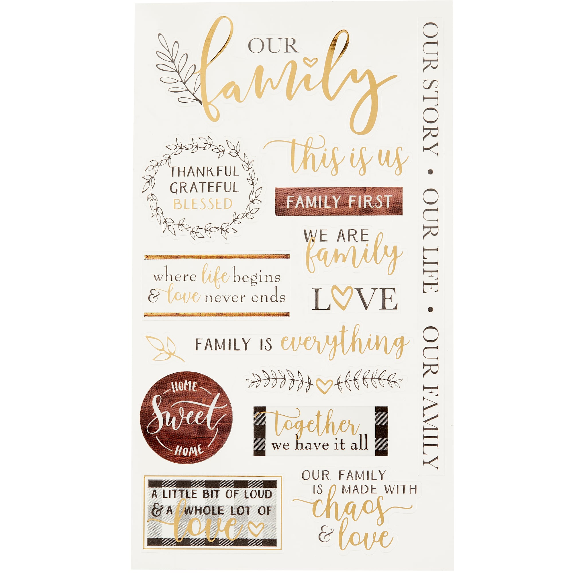 Blessed Family Stickers by Recollections™
